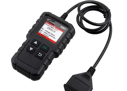 Launch Creader CR3001 Car Color Screen Code Reader OBD2 Fault Detector Diagnostic Tool, Launch Creader CR3001