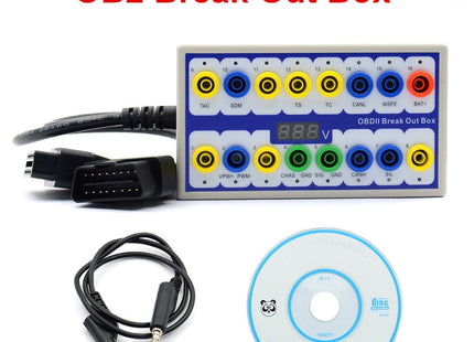 Car OBDII Protocol Detector Break Out Box, Break Out Box