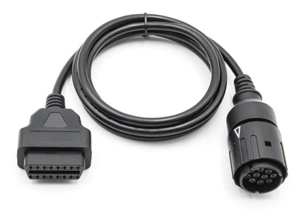 Motorcycle OBD Cable 10PIN to 16PIN Connector Cable for BMW