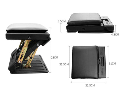 R-3600 Car Adjustable Footrest Ottomans Ergonomic Footstool