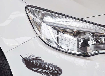 Feather Car Body Random Stickers, Pattern 3