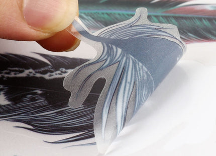 Feather Car Body Random Stickers, Pattern 3