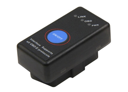 Mini Bluetooth 4.0 ELM327 OBD Car Fault Diagnostic Scanner with Power Switch, Bluetooth 4.0 with Power Switch