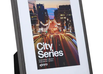 Kenro City Series Photo Frame 10x8" - Grey