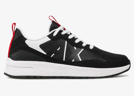 UK 12 Armani Exchange XUX114 XV514 Men’s Black Sneakers – EU 45