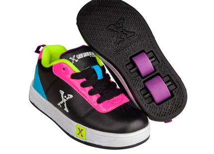 UK 2 Sidewalk Sport Lane Pink Girls’ Wheeled Skate Shoes – EU 34