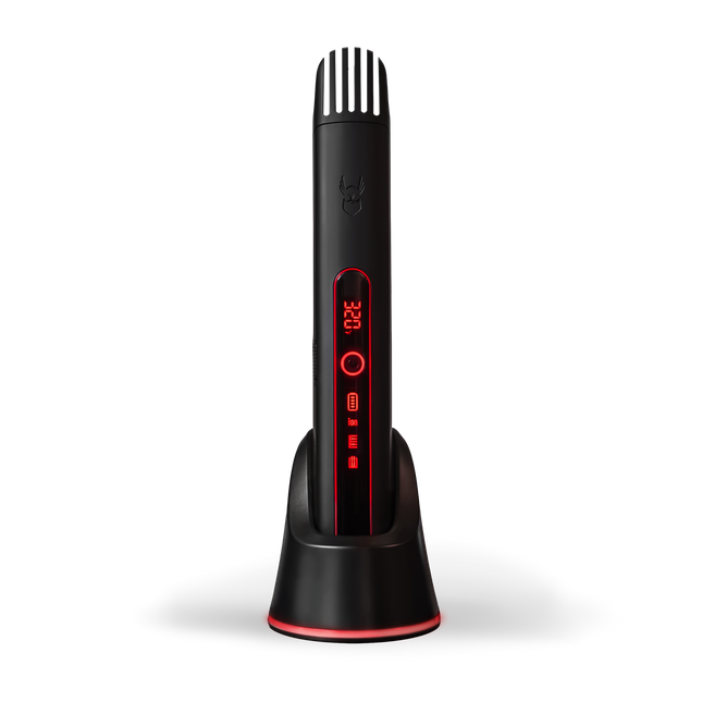 CARBON X | HEATED BEARD STRAIGHTENER BRUSH