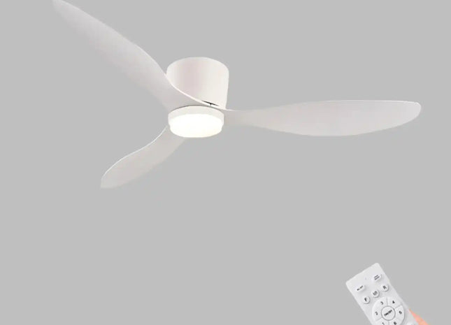 Ceiling Fan With Light, 6-speed choice, Reversible DC motor
