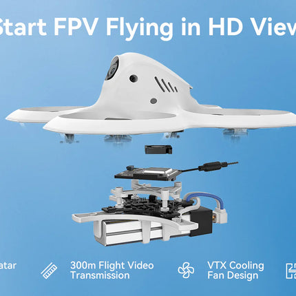 BetaFPV Cetus X HD Quadcopter (Walksnail + ELRS)