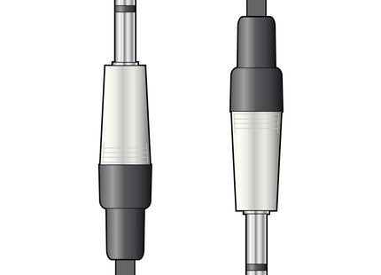 Citronic 6.3mm Stereo TRS Jack to 6.3mm Stereo TRS Jack Audio Lead 1.5m