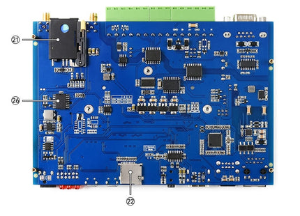 IoT Base Board for Raspberry Pi Compute w/ PoE, 4G [SL4]