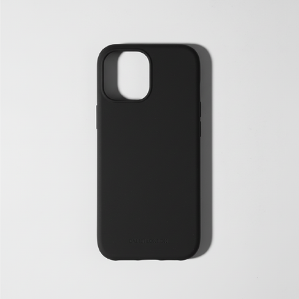 Black Liquid Silicone iPhone 16 Pro Case - MagSafe Compatible | The Classic Case