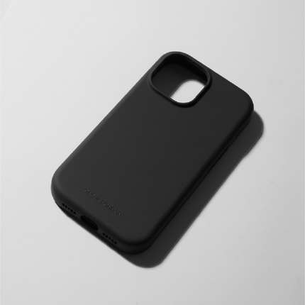 Black Liquid Silicone iPhone 16 Pro Case - MagSafe Compatible | The Classic Case