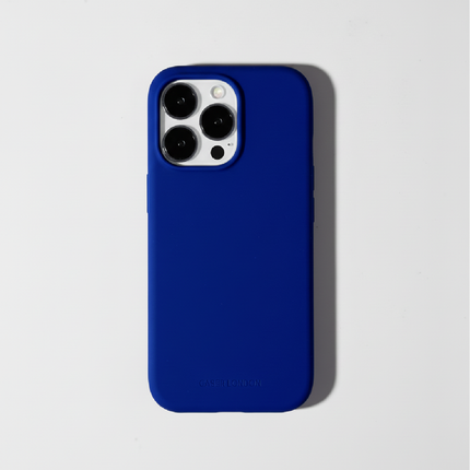Royal Blue Liquid Silicone iPhone 16 Pro Case - MagSafe Compatible | The Classic Case