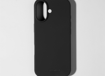 Black Liquid Silicone iPhone 17 Case - MagSafe Compatible | The Classic Case