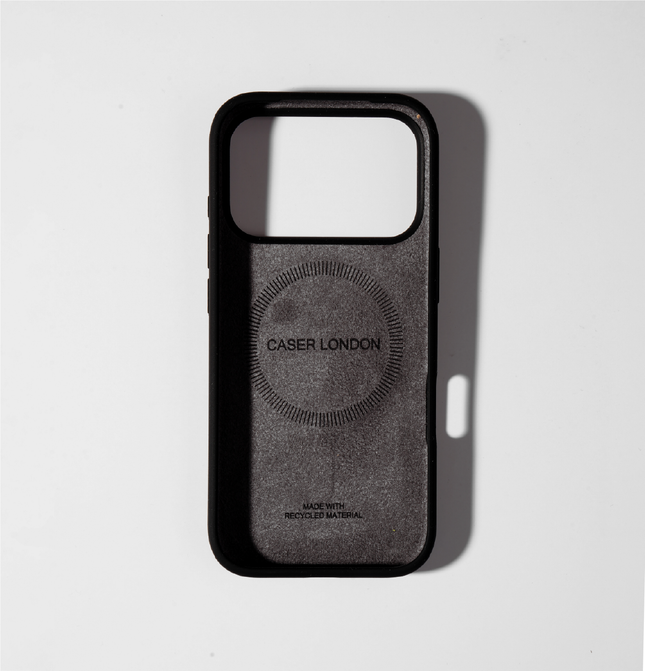 Black Liquid Silicone iPhone 17 Pro Max Case - MagSafe Compatible | The Classic Case