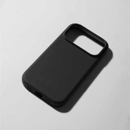 Black Liquid Silicone iPhone 17 Case - MagSafe Compatible | The Classic Case