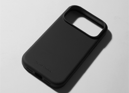 Black Liquid Silicone iPhone Air Case - MagSafe Compatible | The Classic Case