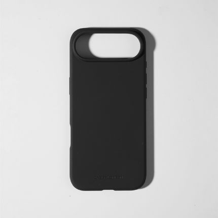Black Liquid Silicone iPhone 17 Pro Case - MagSafe Compatible | The Classic Case