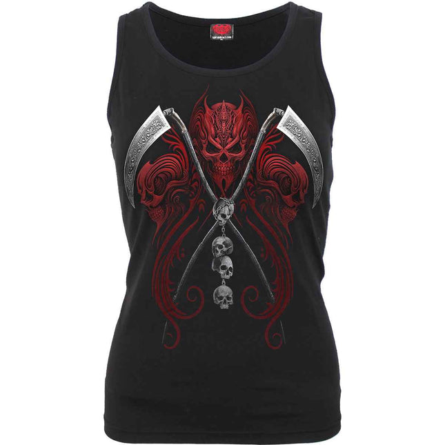 REAPERESS - Razor Back Top Black