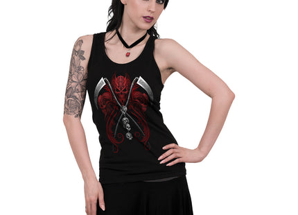 REAPERESS - Razor Back Top Black