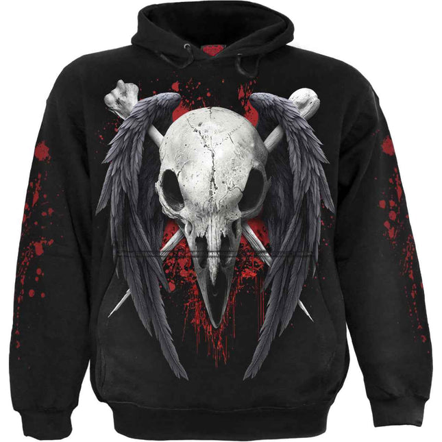 DEATH RAVEN - Hoody Black