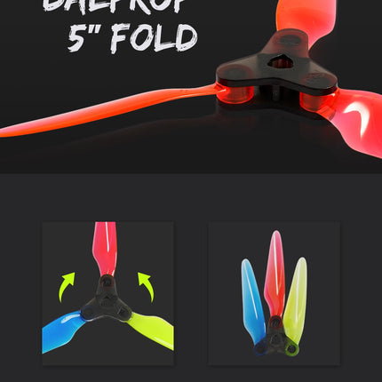 DAL Fold 2 F5 5147.5 Folding Propellers (4 hub, 12 blades)