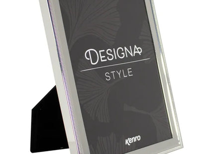 Kenro Designa Style Photo Frame 10x8 - Silver Plated
