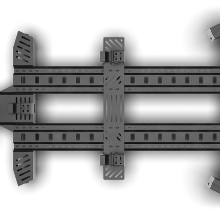 Motion System with 3 motors/actuators and Motion Sim Base