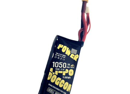 DOGCOM 1050mAh 150C 3S 11.1 V UCELL