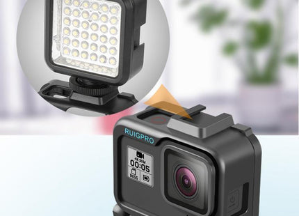 RUIGPRO for GoPro HERO8 Black Standard Border PC ABS Frame Mount Protective Case