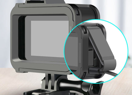 RUIGPRO for GoPro HERO8 Black Standard Border PC ABS Frame Mount Protective Case