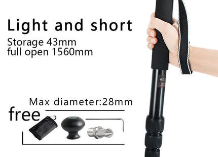 BEXIN MAS285 Portable Travel Outdoor DSLR Camera Aluminum Alloy Monopod Holder, MAS285