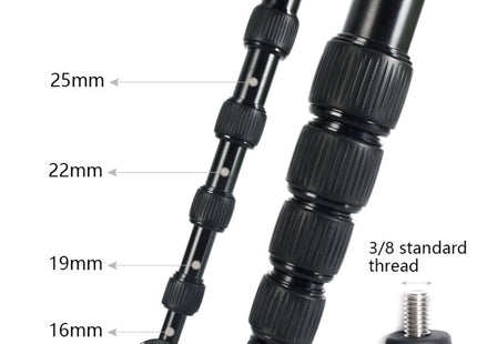 BEXIN MAS285 Portable Travel Outdoor DSLR Camera Aluminum Alloy Monopod Holder, MAS285