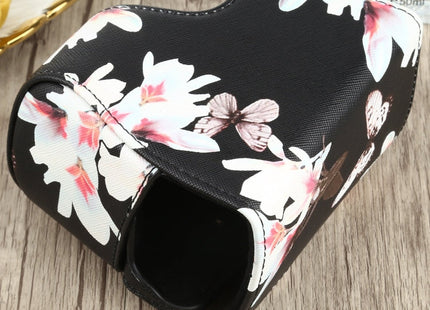 Flower Pattern PU Leather Camera Case for Sony A6000 / A6300 / A6400 / Nex 6
