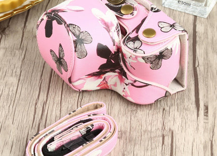 Flower Pattern PU Leather Camera Case for Sony A6000 / A6300 / A6400 / Nex 6