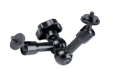 7 inch Adjustable Friction Articulating Magic Arm + Large Claws Clips