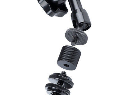7 inch Adjustable Friction Articulating Magic Arm + Large Claws Clips