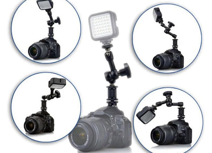 7 inch Adjustable Friction Articulating Magic Arm + Large Claws Clips