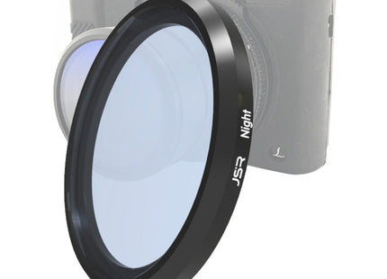 JSR NIGHT Lens Filter for Panasonic LUMIX LX10, NIGHT Filter