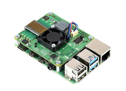 Waveshare Raspberry Pi PoE+ HAT Ethernet Expansion Board for Raspberry Pi 3B+/4B