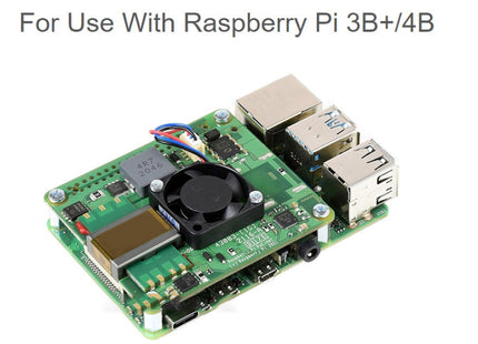 Waveshare Raspberry Pi PoE+ HAT Ethernet Expansion Board for Raspberry Pi 3B+/4B
