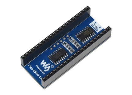 WAVESHARE 4-digit 8-segment Display Module for Raspberry Pi Pico, SPI-compatible, 19806