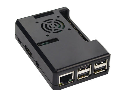 ABS Protective Shell Case with Cooling Fan Hole for Raspberry pi 3