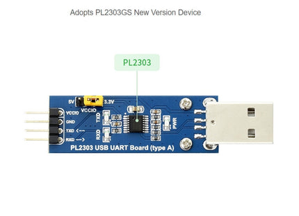 Waveshare PL2303 USB To UART (TTL) Communication Module V2