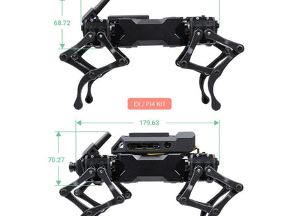 Waveshare WAVEGO 12-DOF Bionic Dog-Like Robot, Basic Version, Basic Version