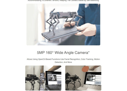 Waveshare WAVEGO 12-DOF Bionic Dog-Like Robot, Basic Version, Basic Version