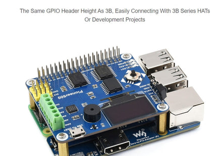 Waveshare Raspberry Pi Zero To 3B Adapter for Raspberry Pi 3 Model B/B+, Pi Zero To 3B