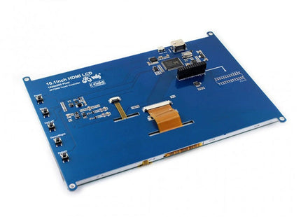 WAVESHARE 10.1inch Resistive Touch Screen LCD, HDMI interface, Designed for Raspberry Pi, 10.1inch HDMI LCD