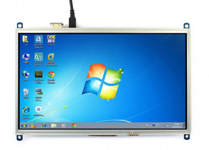 WAVESHARE 10.1inch Resistive Touch Screen LCD, HDMI interface, Designed for Raspberry Pi, 10.1inch HDMI LCD
